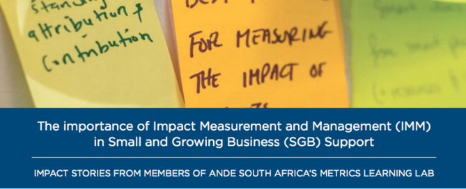 Impact Stories from Members of ANDE