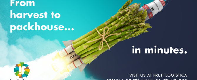 from harvest to packhouse in minutes, visit InspiraFarms at Fruit Logistica 2020