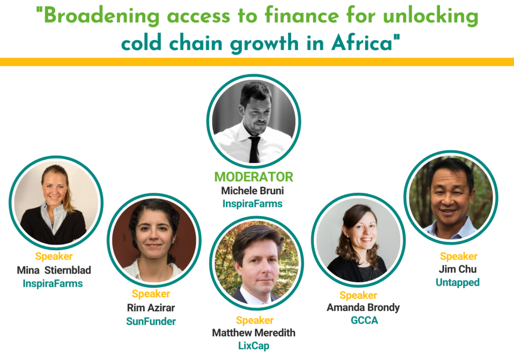 Broadening access to finance for unlocking cold chain growth in Africa. 