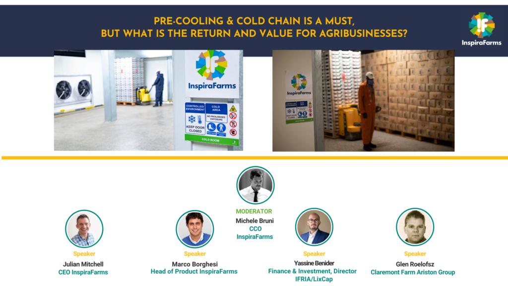 Pre-cooling & cold chain is a must, but what’s the ROI