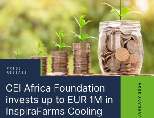 CEI Africa Foundation invests up to EUR 1M in InspiraFarms Cooling